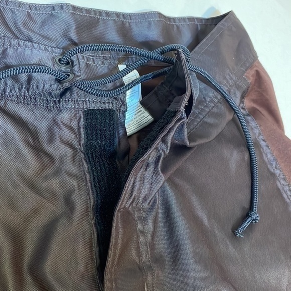 Nike shorts Volleyball Board swimwear hybrid Brown athletic VB Sz 34 - Picture 6 of 8